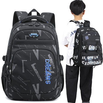 Junior High School Student Schoolbag Male Large Capacity High School Student Fifth and Sixth Grade Backpack Fashion Trendy Boy 2022 New Style