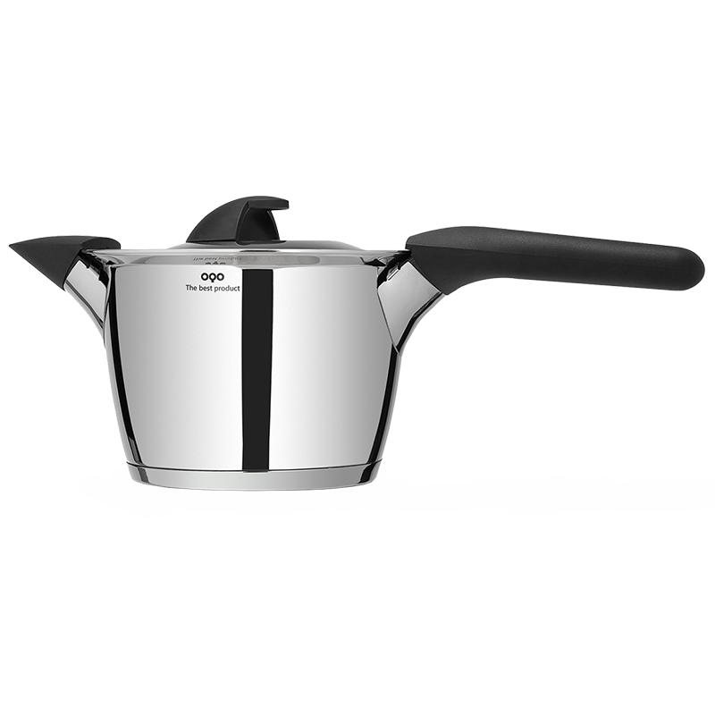 OQO Okeo soup pot milk pot stainless steel non-stick pot stew milk baby food pot induction cooker universal