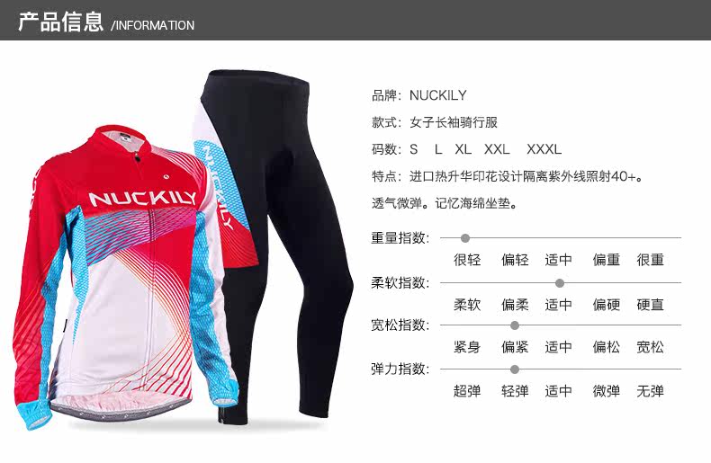 Tenue de cyclisme femme NUCKILY - Ref 2230315 Image 15