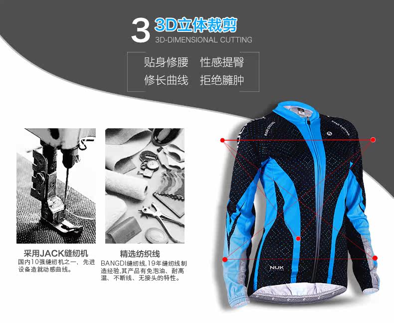 Tenue de cyclisme femme NUCKILY - Ref 2230312 Image 12