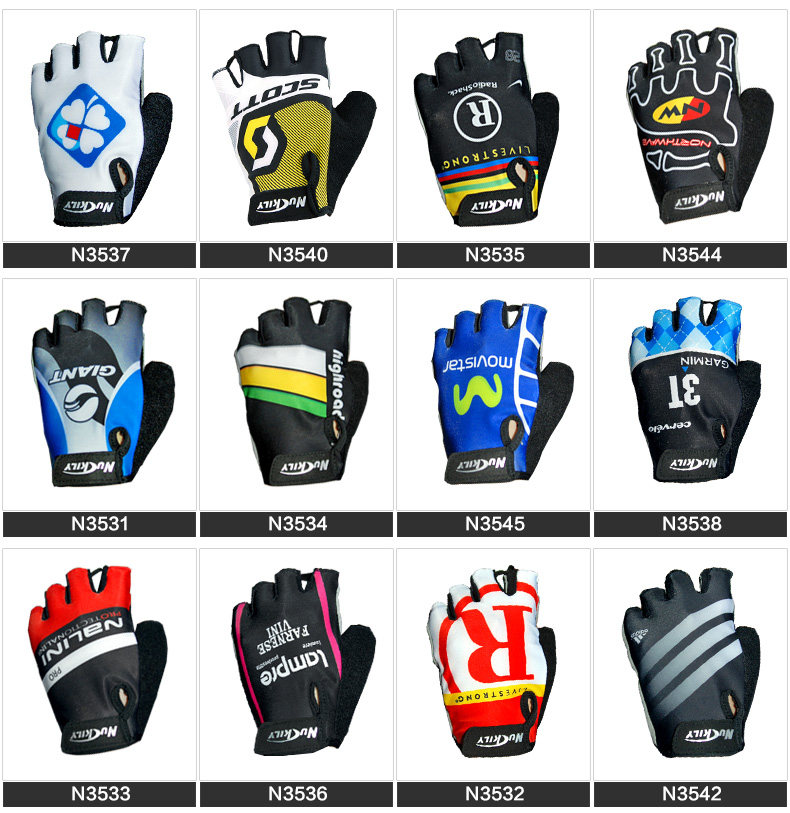 Gants de cyclisme mixte NUCKILY - Ref 2247576 Image 8