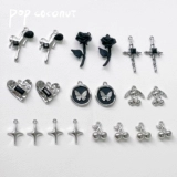 Металлическая подвеска, ожерелье, браслет из бисера ручной работы, аксессуары, 2 карат