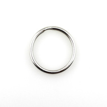 38 x2 5mm 304 stainless steel keychain key ring