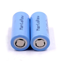  Manta Ray 26650 3 7V 5000mAh Rechargeable lithium battery Flat head
