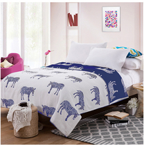 Three-layer gauze towel quilt cotton double cotton summer cool quilt blanket summer air-conditioning blanket office towel blanket