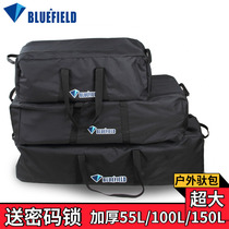Blue field super large outdoor camping travel shipping bag sleeping bag tent equipment storage bag camel waterproof