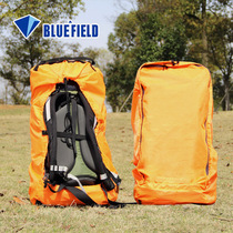 Blue field outdoor mountaineering back cover large fully enclosed conservice rain cover pallet bag dust cover