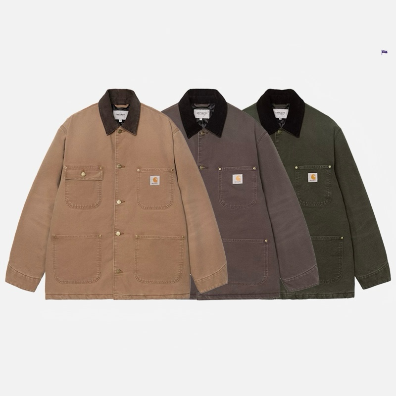 In Stock Carhartt Wip Og Chore Carhartt Padded Thick Michigan Jacket 035613