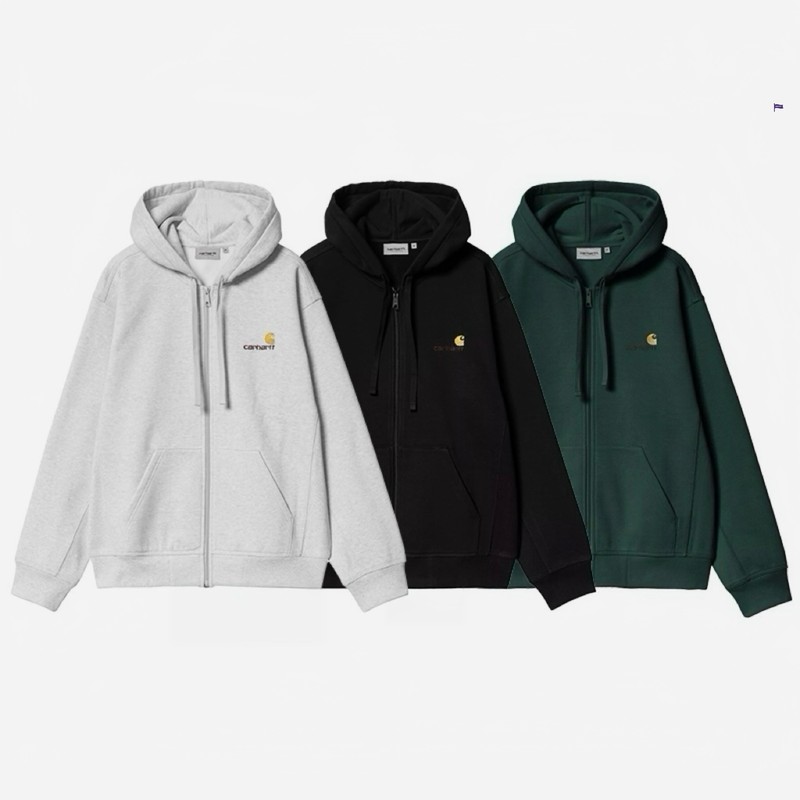 In Stock Carhartt Wip American Jacket Carhartt Fleece-Lined Cardigan Jacket 033063 In Stock Carhartt Wip American Jacket Carhartt Fleece-Lined Cardigan Jacket 033063