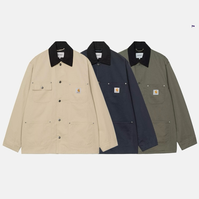 In Stock Carhartt Wip Og Chore Coat Carhartt Studded Michigan Jacket 036488