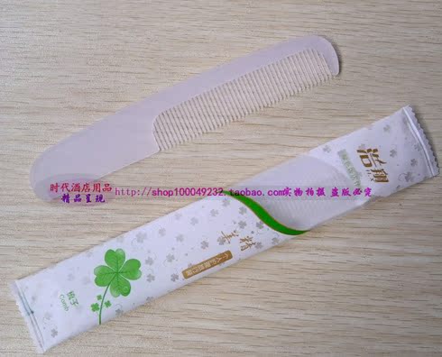 Vật tư khách sạn sao, lược dùng một lần, đồ dùng vệ sinh dùng một lần của khách sạn, lược mờ, lược nhựa - Rửa sạch / Chăm sóc vật tư túi đựng đồ trang điểm miniso