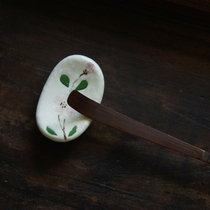 sus daily) Japanese beautiful cherry blossom blowing snow Tea Tea Needle tea set aside tea ceremony zero match