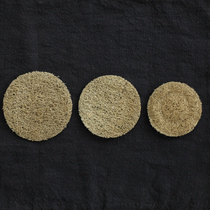 sus daily) loofah pulp pot pad three size set