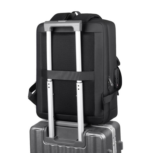 Suitable for 2025 Savior Y9000P Laptop Bag R9000P 16inch R7000P Y7000P Fleece-Lined Airbag Backpack USB Password Lock Hard Shell Waterproof Bag School Bag 17.3inch