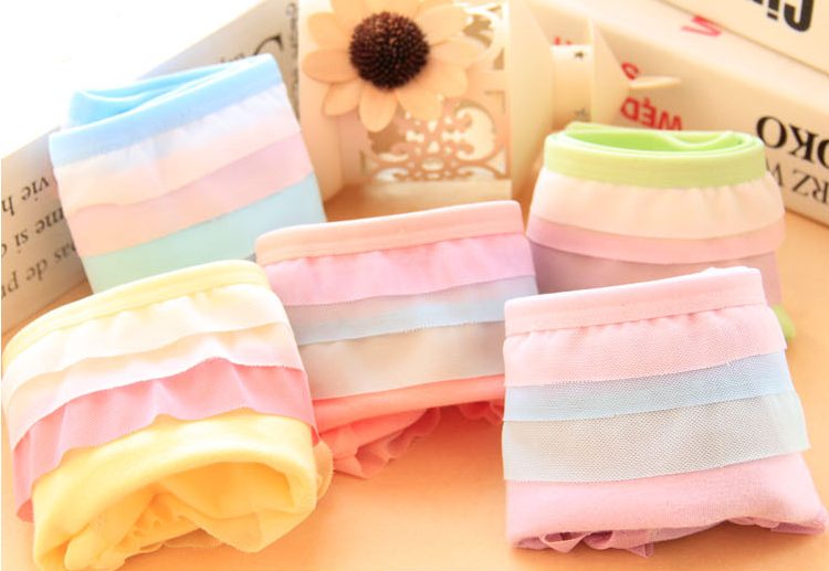 Slip jeunesse en coton - Ref 651957 Image 12