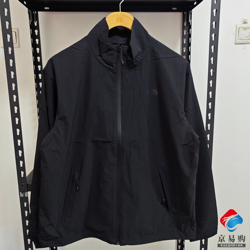 26 Spring and Summer New Style Thenorthface Men's Outdoor Stand-Up Collar Windproof and Water-Repellent Sun Protection Jacket 8Dge