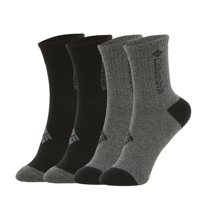 2025 Autumn/Winter New Product Columbia Outdoor Breathable Casual Socks for Men and Women, 4-Pair Pack Rcs632