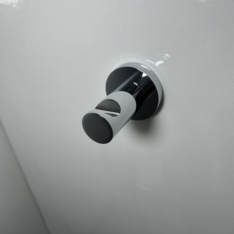 Bathroom Hooks and Coat Hooks Authentic Thg Imported from France, Half a Pound in Weight, Thickened Copper with Silver Electroplating. Shop Owner's Recommendation