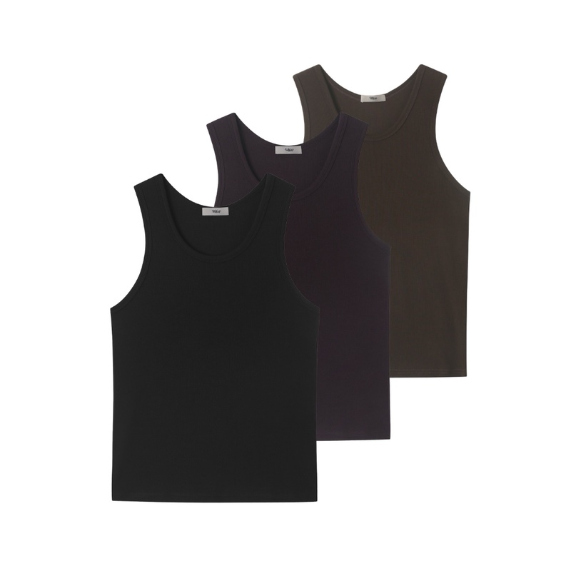 Ultiso Original Modal 260g Ribbed Tank Top Solid Color Heavyweight High Elasticity Casual Fitness Breathable Versatile Ultiso Original Modal 260g Ribbed Tank Top Solid Color Heavyweight High Elasticity Casual Fitness Breathable Versatile