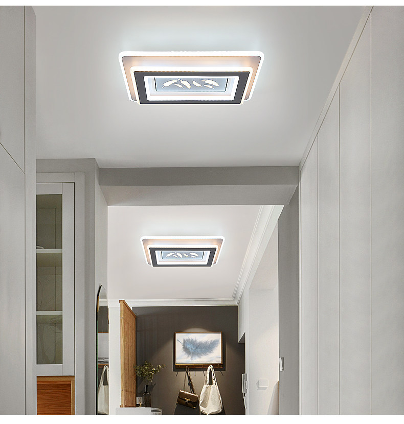 Настенные вниз свет 过道灯走廊灯创意玄关灯双头格栅灯斗胆灯暗装嵌入式筒灯明装射灯