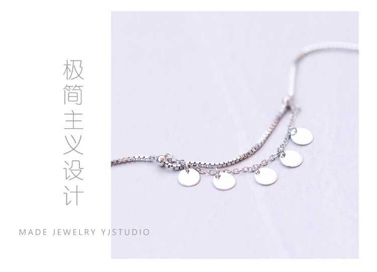 Chaine de cheville Femme OTHER   en Argenterie - Ref 3102863 Image 6