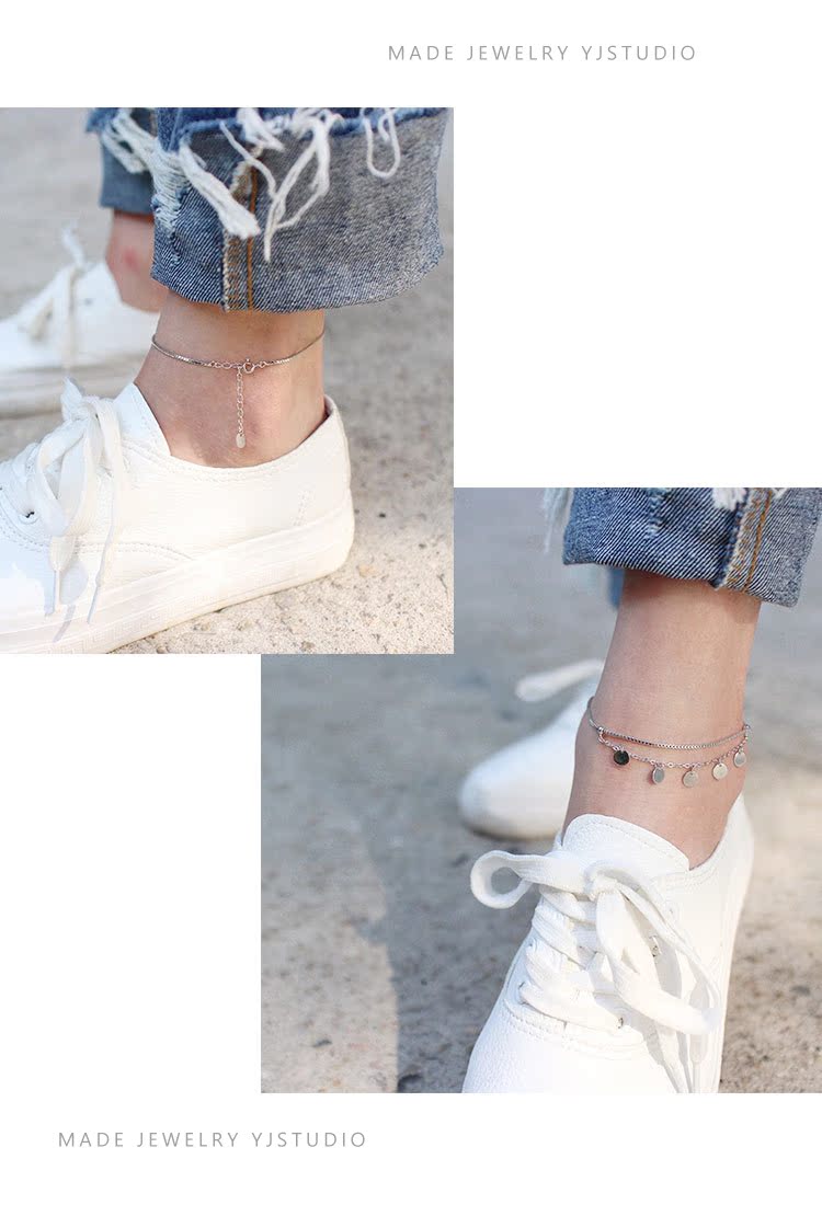 Chaine de cheville Femme OTHER   en Argenterie - Ref 3102863 Image 12