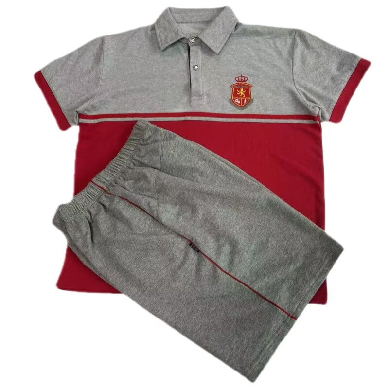 Dongguan Houjie Eaton Haiyi Foreign Language School Uniform Summer Short-Sleeved Shorts Dongguan Houjie Eaton Haiyi Foreign Language School Uniform Summer Short-Sleeved Shorts