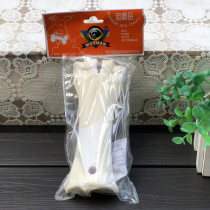 Large dog strong molar stick milk-flavored white bone real bone dog chewing gum dog with molar big dog cleaning tooth bone resistant to bite