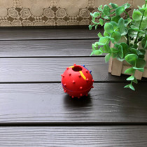 Wave with sound hard thorn ball molar toy dog ​​small pet bite-resistant sound puppy teddy golden retriever