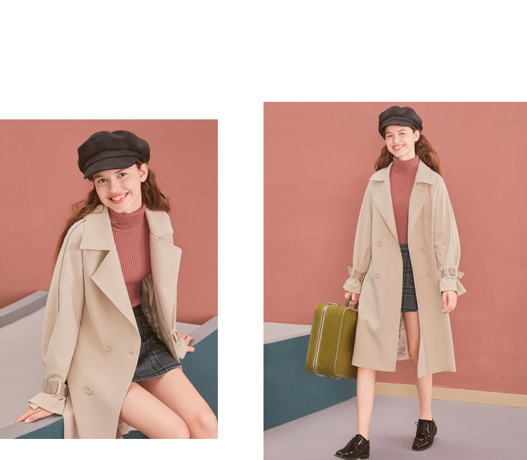 Trench pour femme KUOSE   en Polyester - Ref 3226771 Image 23