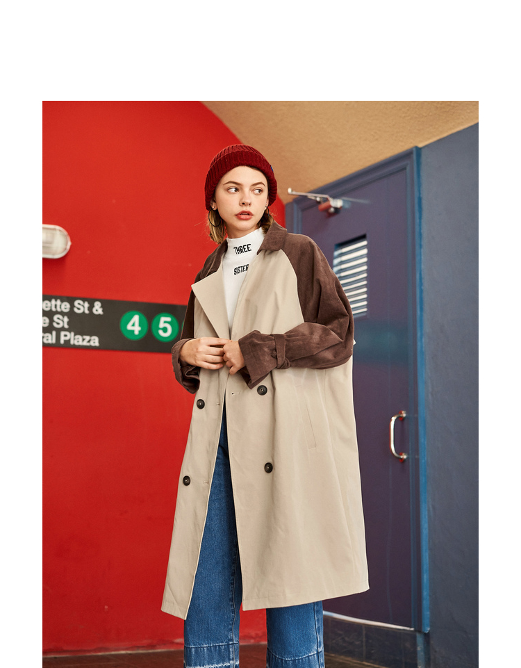 Trench pour femme KUOSE   en Polyester - Ref 3226789 Image 24