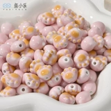 Милый керамический браслет из бисера ручной работы, ожерелье и серьги, аксессуары