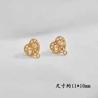 8#Hollow Peach Heart ушной иглы [1]