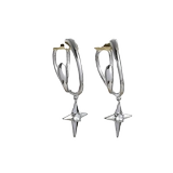 Клипсы, серьги ручной работы, аксессуар, 14 карат, золотой цвет, без проколов ушей