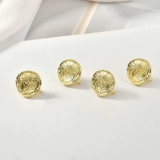 Прямоугольные металлические серьги, серебряная игла, аксессуар, аксессуары, серебро 925 пробы