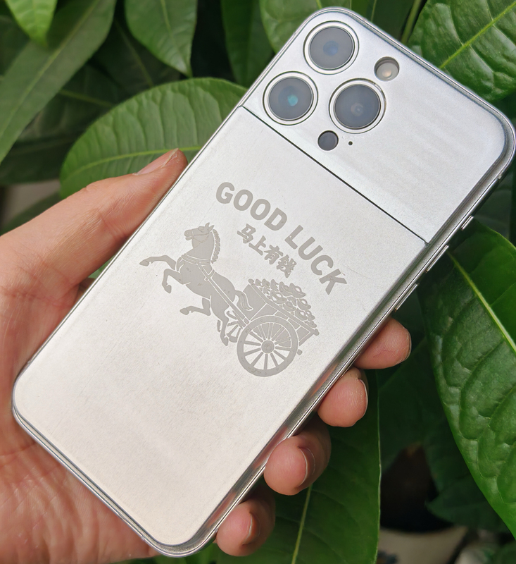 Glass Metal Back Cover iPhone 8 Plus XS Max 11 Pro 12 Pro Max 13 Case Dual Frame Integrated Back Panel