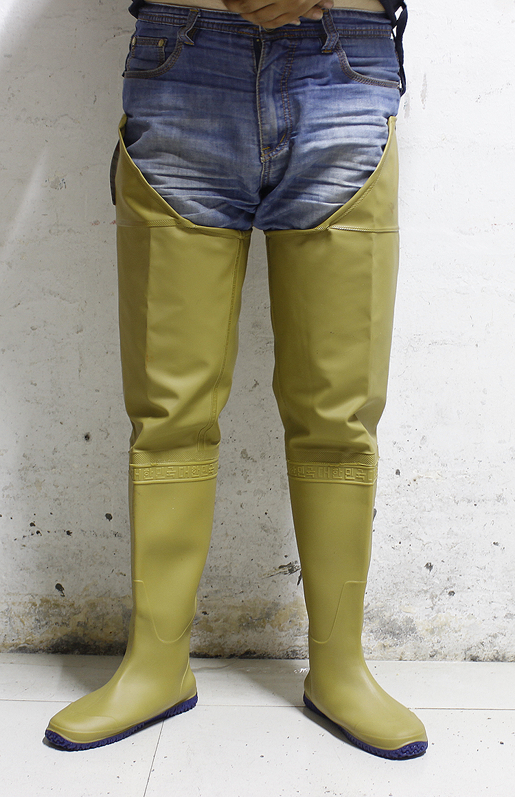 Chaussures - bottes caoutchouc homme pour printemps - semelle tendon - Ref 962337 Image 5