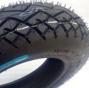 Anti-slip deep coarse pattern explosion-proof tire Fuxi AS Qiag i125 Fuxi scooter vacuum tire 3 5-10 outer tire