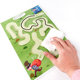 Kindergarten erasable maze book control pen training game 3-6 years old pen connection material children's early education toys