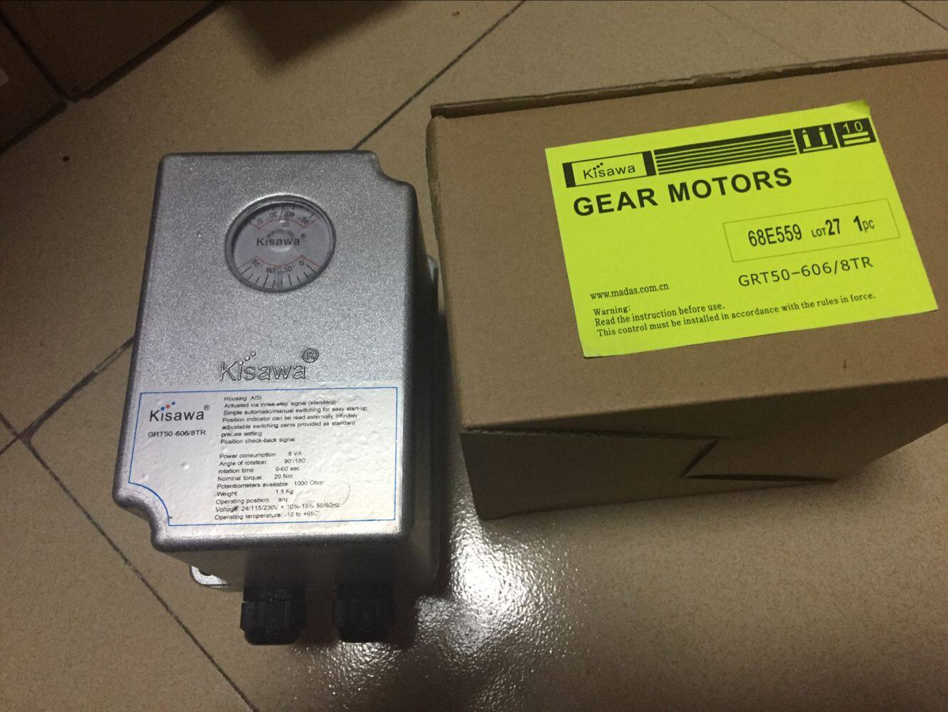 GRT50-608 8TR GRT50-606 8tR GRT50-603 8tRK Electric actuator KKKisa