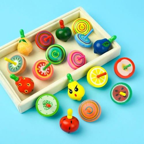 Деревянный крутящийся волчок, игрушка для мальчиков и девочек, новая коллекция, ручной поворот, антистресс, ностальгия