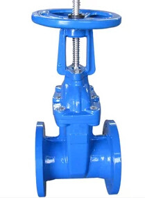 Mark its clear pole elastic seat seal gate valve ductile iron flange gate valve soft seal gate valve DN200 DN250