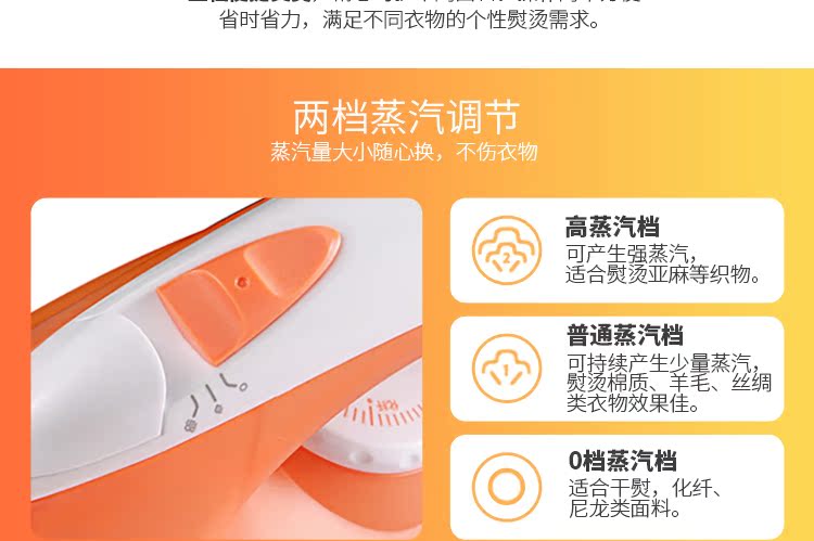 Chi nhánh bay hơi sắt hộ gia đình Sắt hơi điện gia dụng hơi nước cầm tay nhỏ sắt FI-9308 - Điện sắt bàn ủi mini sichler