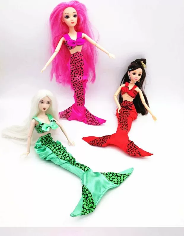 Super Mermaid Money Doll Dress Up Toy Accessory Set Fashion 29 Xinyi Xiye Luo Barbie Quần áo - Búp bê / Phụ kiện