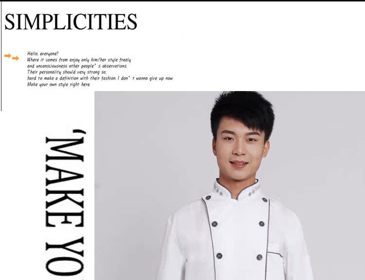 Veste chef cuisinier - Ref 1911235 Image 10