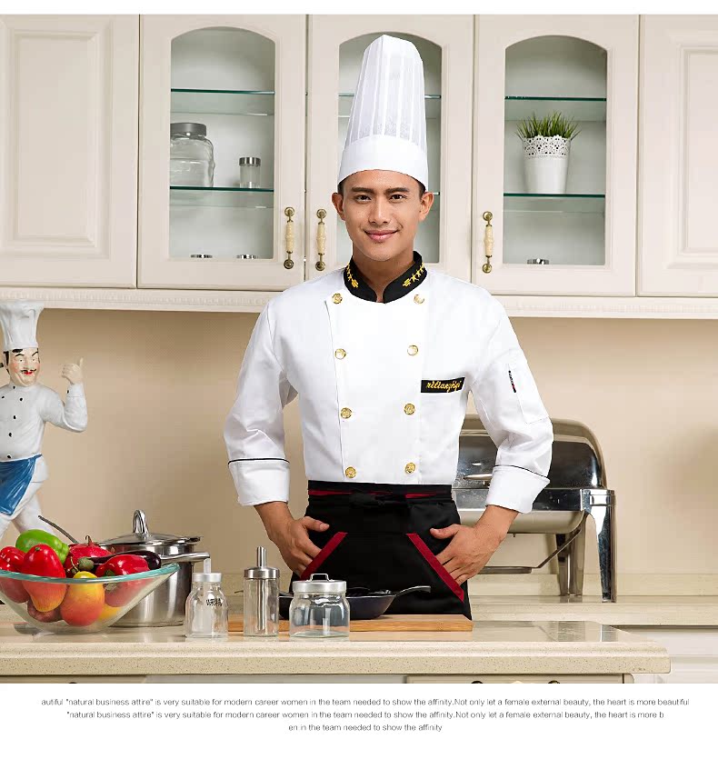 Uniforme de cuisinier en coton - Ref 1911212 Image 22