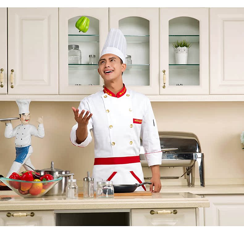 Uniforme de cuisinier en coton - Ref 1911212 Image 26