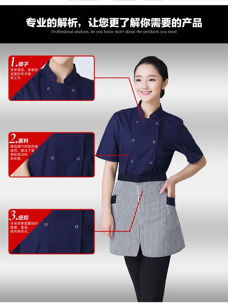 Veste chef cuisinier - Ref 1910262 Image 8