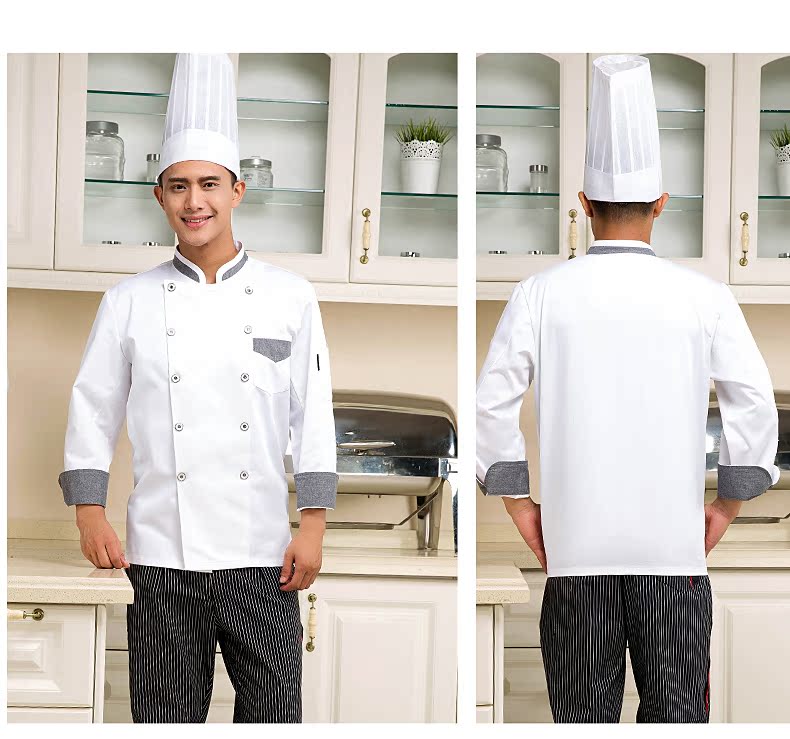 Tenue de cuisinier en coton - Ref 1911218 Image 18