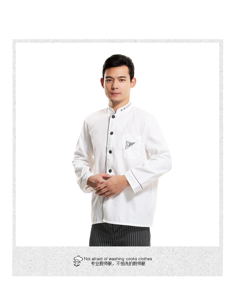 Veste chef cuisinier en Toile de coton - Ref 1911236 Image 14